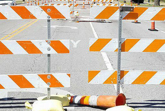 Final Pavement Work Underway Downtown