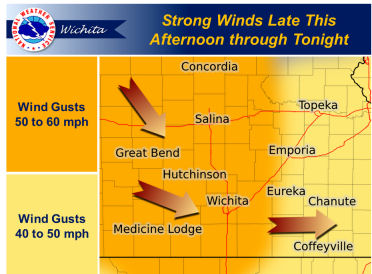 Damaging Wind Possible Late Tuesday