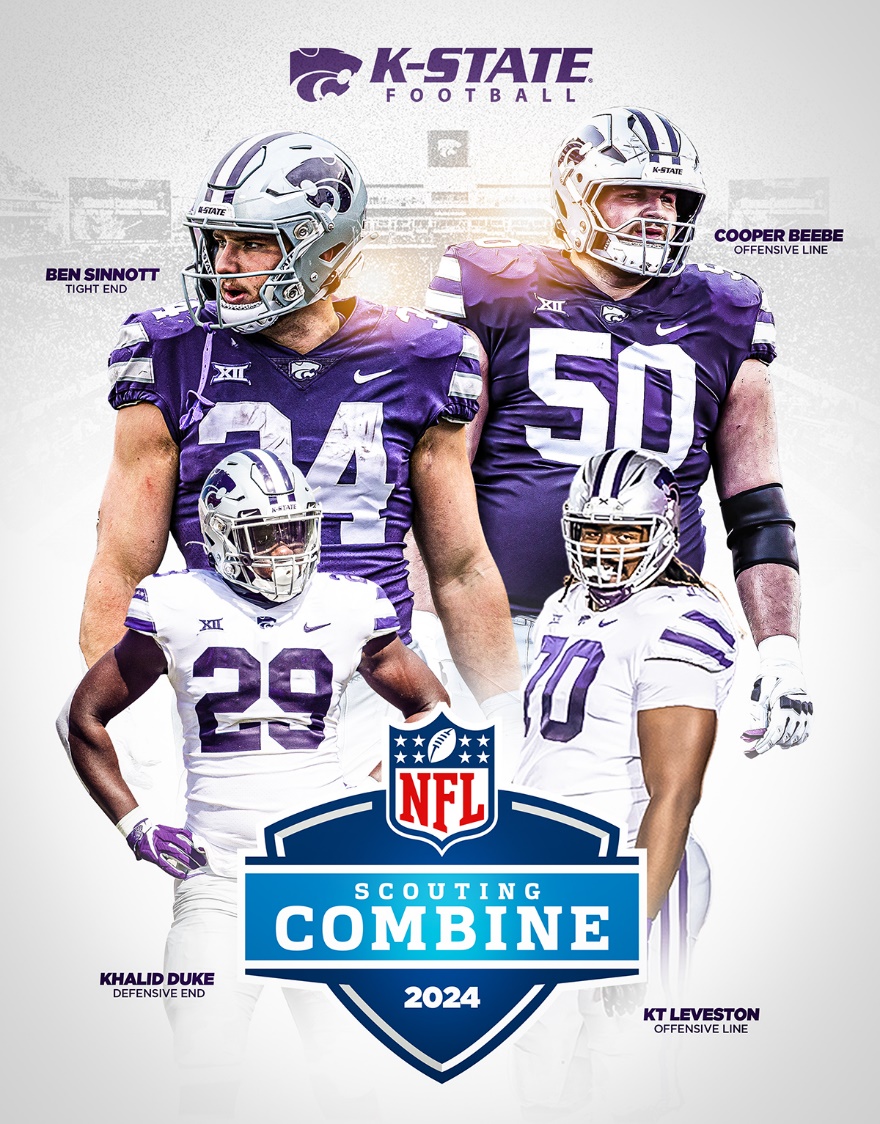 Four Wildcats Invited to 2024 NFL Combine